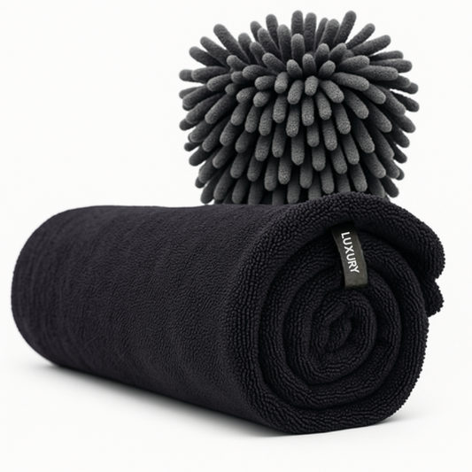 Combo Luxury™ Paño Premium XL 2X1+ Guante Premium